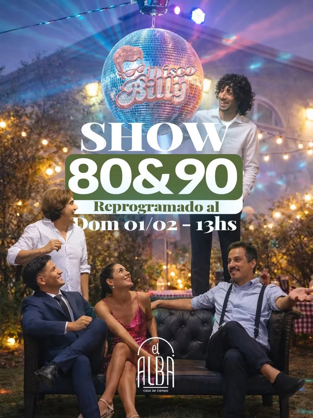 Reprogramado > Disco Billy - Evento en San Juan