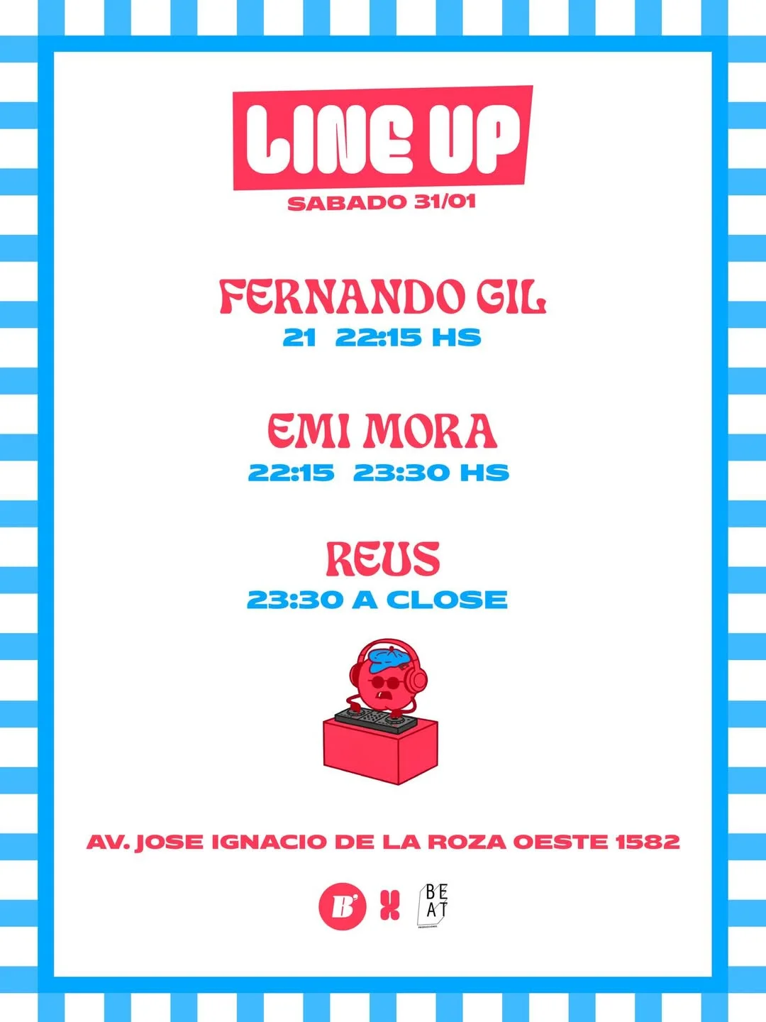 Open Set - Mostra tu Set | Fernando Gil Dj Set - Emi Mora Dj Set - Reus Dj Set - Evento en San Juan