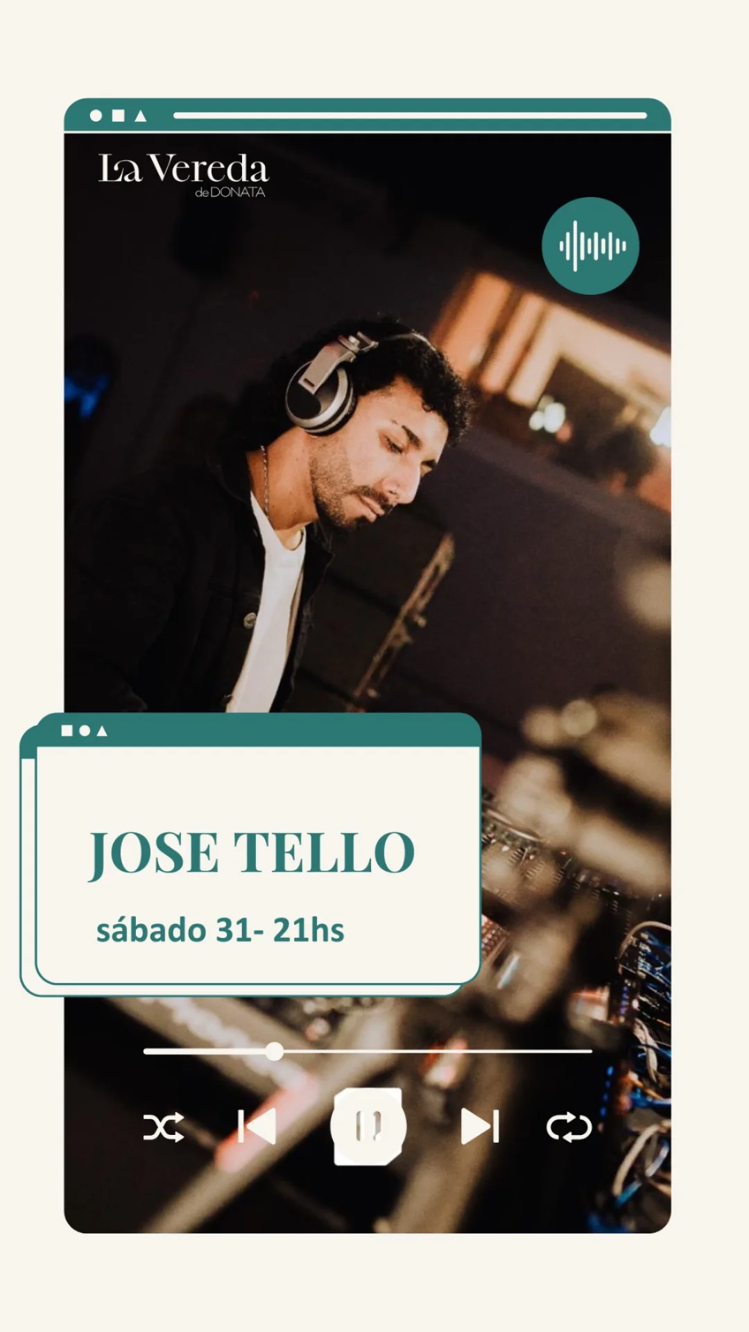 Jose Tello Dj Set - Evento en San Juan