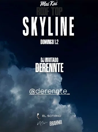 Fiestas en San Juan: Roof Top Skyline - Derennte Dj Set en Mai-Kai Grow Café Bar el dom, 1 de febrero