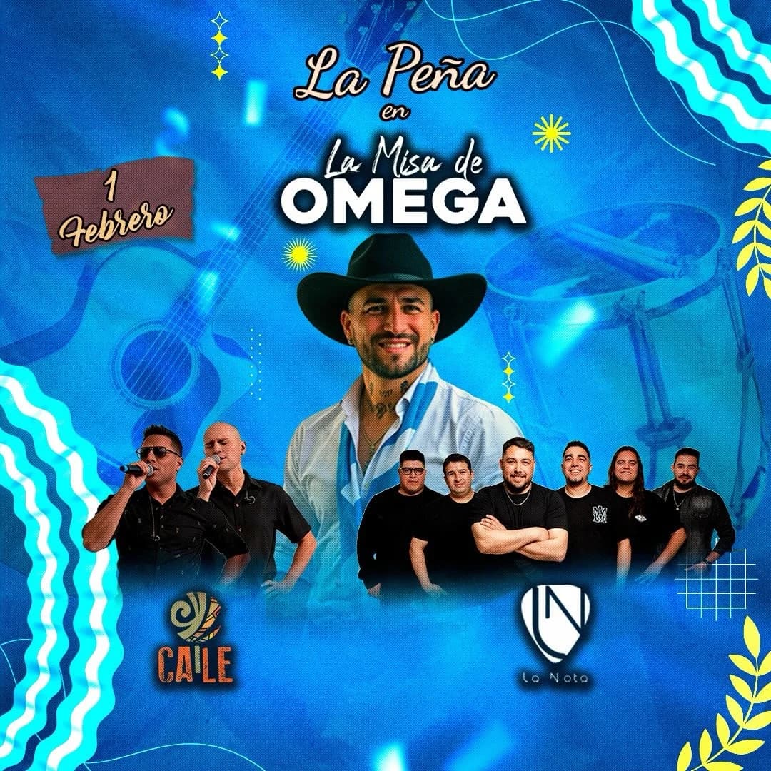 La Peña en la Misa de Omega - Evento en San Juan