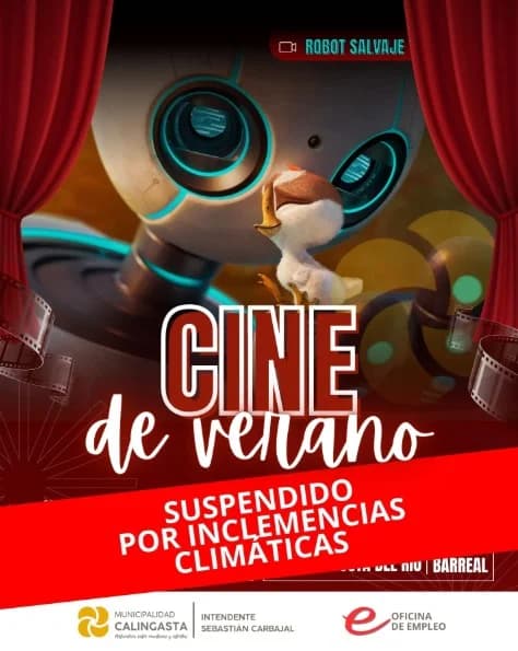 Suspendido > Cine de Verano: "Robot Salvaje" - Evento en San Juan