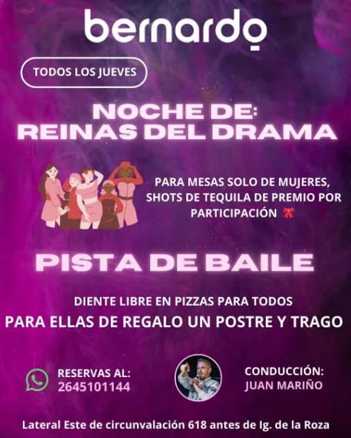 Noche de Reinas del Drama - Juan Mariño - Evento en San Juan