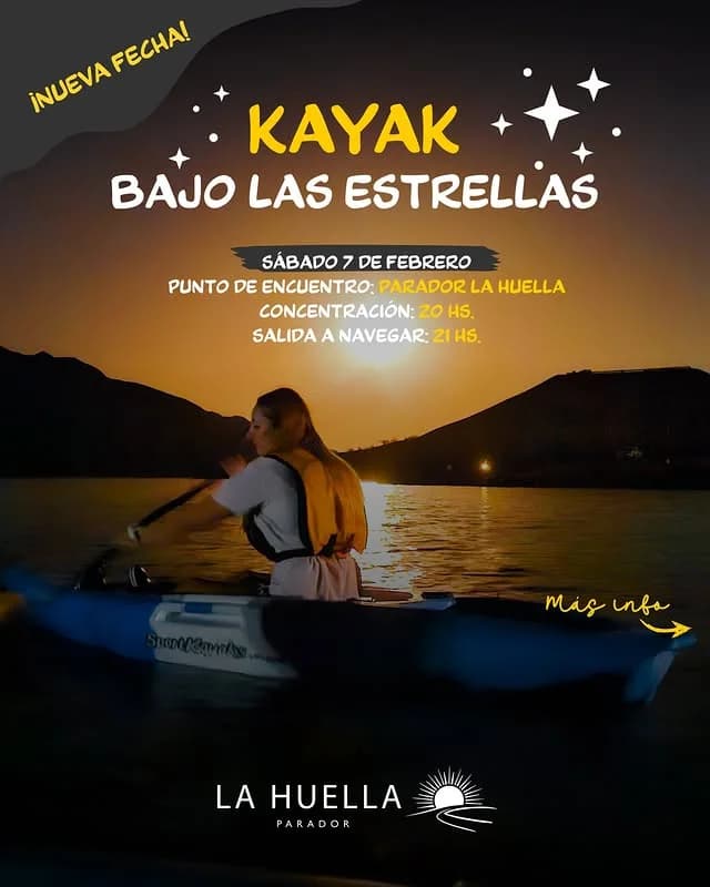 Reprogramado > Kayak Bajo la Luna Llena - Evento en San Juan
