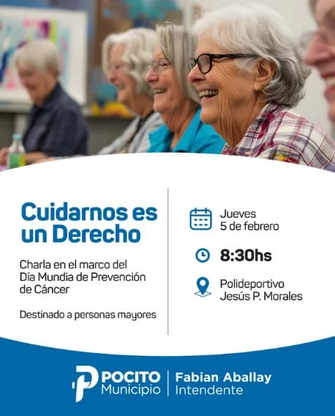 Cuidarnos es Derecho - Charla Dia Mundial de Prevencion contra el Cancer