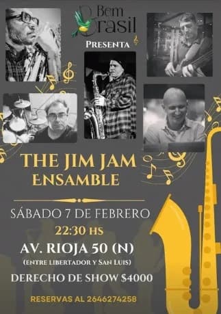 The Jim Jam Ensamble - Evento en San Juan