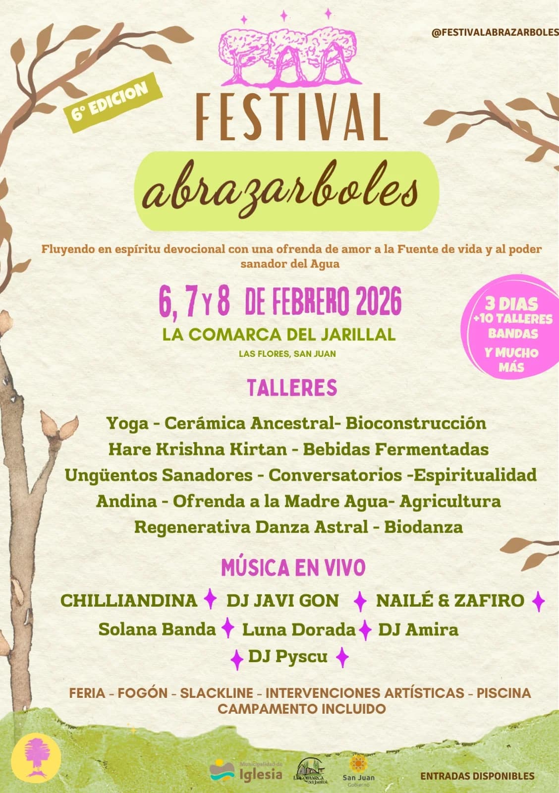 Festival de los Abraza Arboles - Evento en San Juan