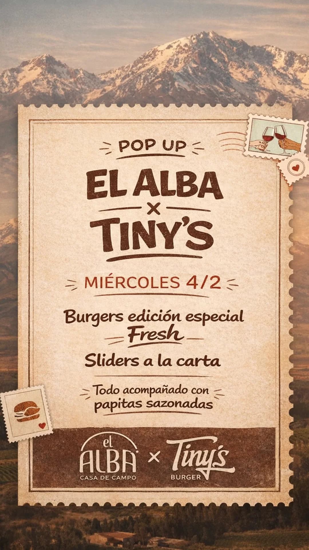 Pop Up - El Alba x Tiny´s - Evento en San Juan