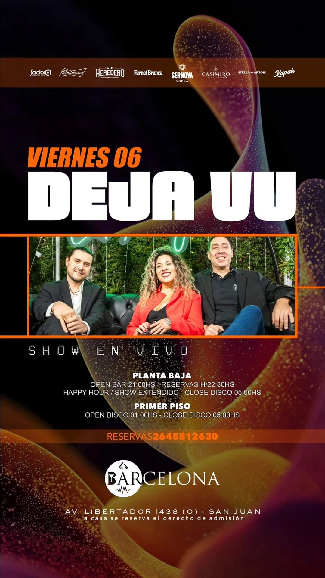 Deja Vu - Evento en San Juan