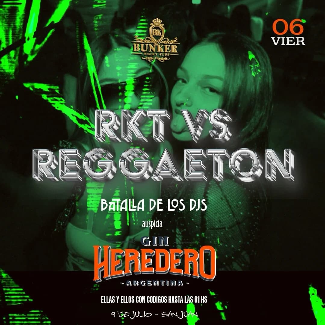 Rkt vs Reggaeton - Batalla de los Djs