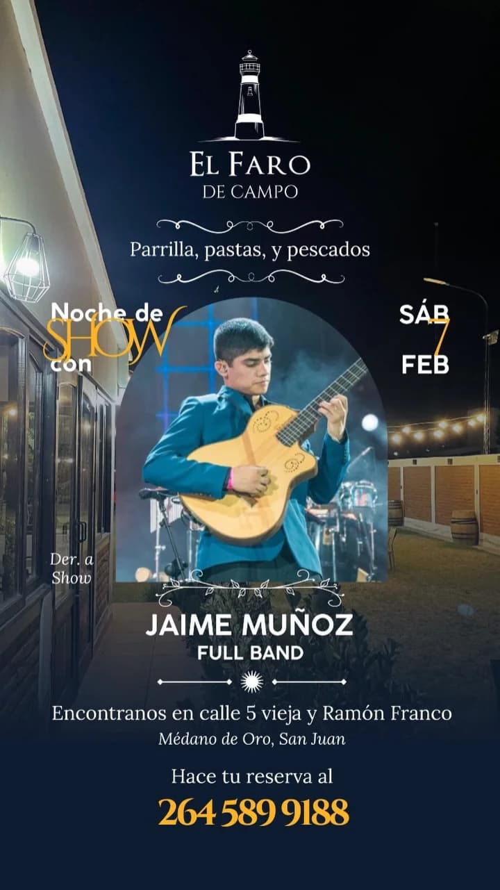 Jaime Muñoz - Evento en San Juan