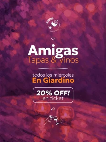 Amigas, Tapas & Vinos - Evento en San Juan