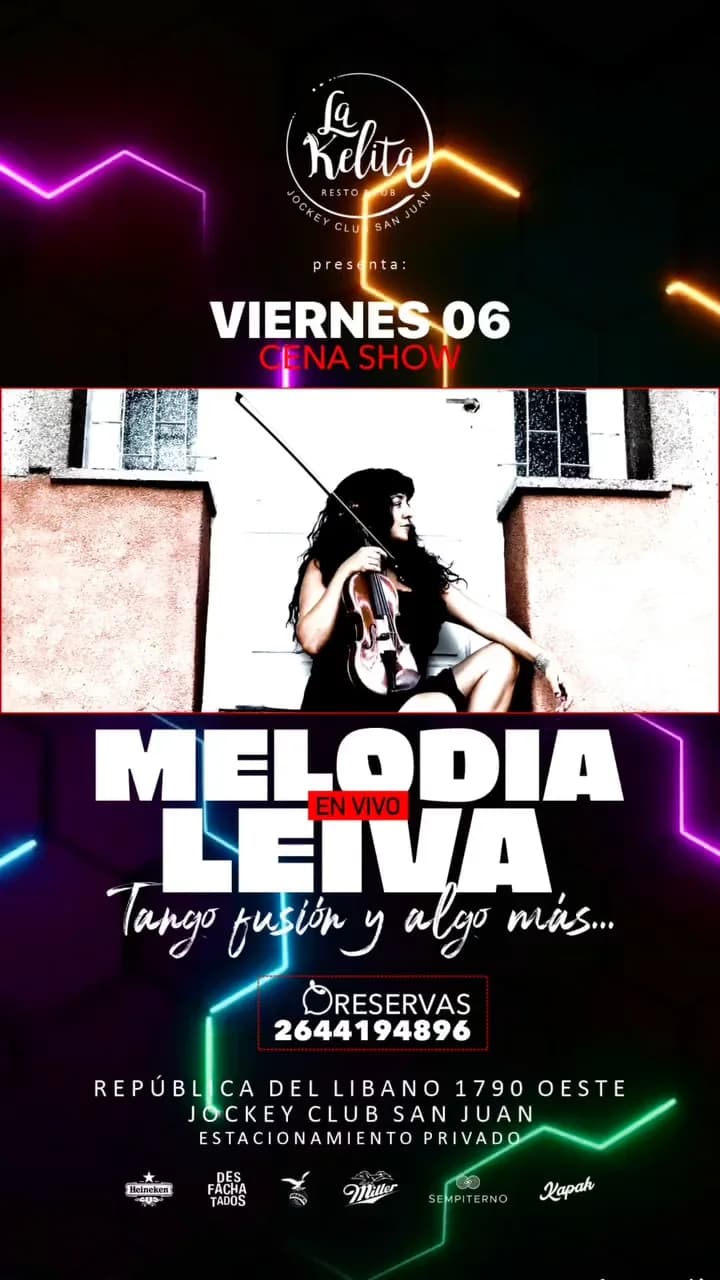 Melodia Leiva - Evento en San Juan