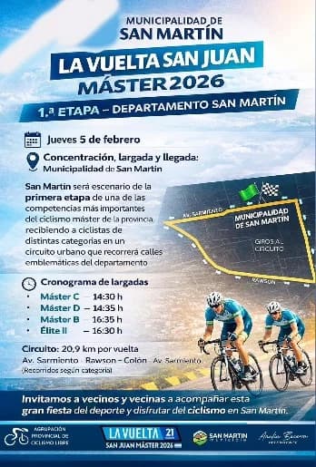La Vuelta a San Juan - Master 2026 - Evento en San Juan