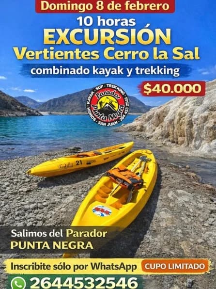 Excursion Vertientes Cerro la Sal