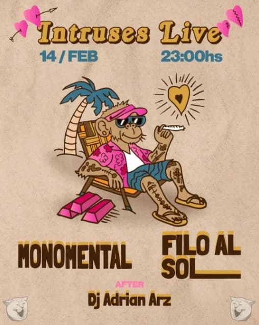 Intruses Live: Monomental & Filo Al Sol - Evento en San Juan