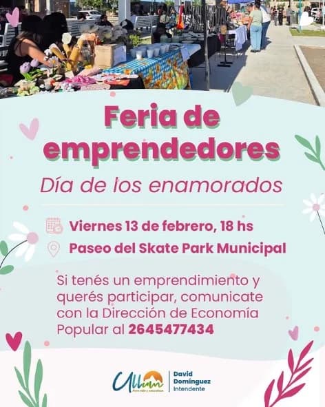 Feria de Emprendedores - Dia de los Enamorados - Evento en San Juan