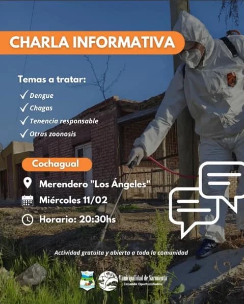 Charla Informativa a Cargo del Area de Zoonosis - Evento en San Juan