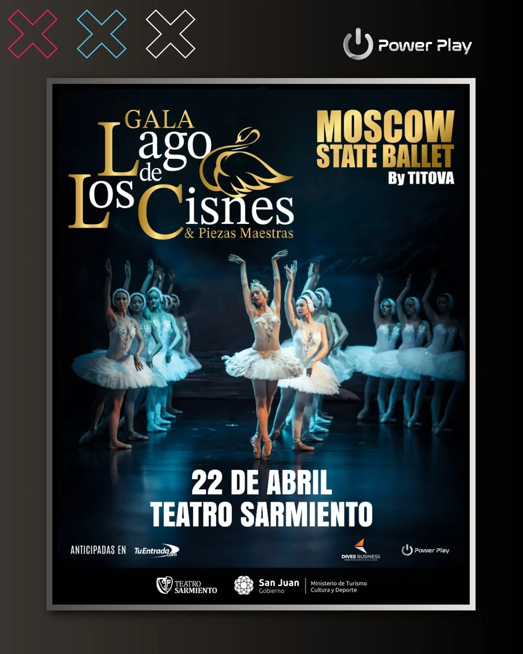 Moscow State Ballet by Titova - Gala Lago de los Cisnes - Evento en San Juan