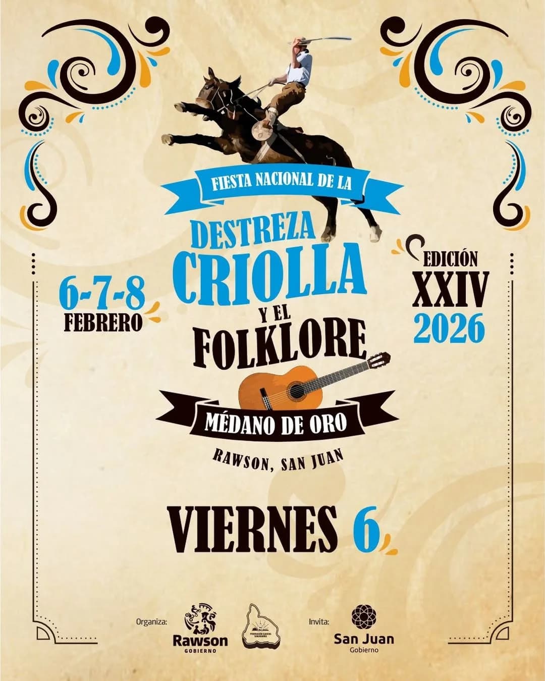 Fiesta Nacional de la Destreza Criolla y el Folklore - Evento en San Juan