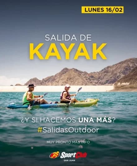 Salida de Kayak