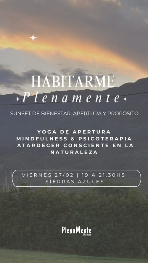 Habitarte Plenamente - Sunset de Bienestar, Apertura & Proposito - Evento en San Juan