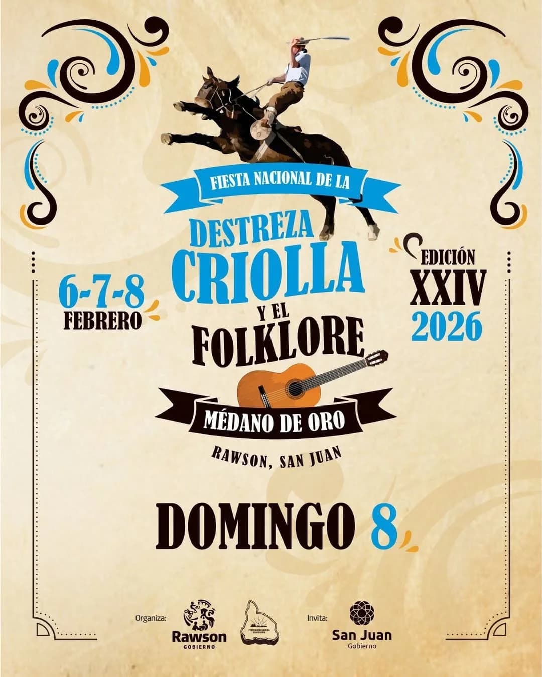 Fiesta Nacional de la Destreza Criolla y el Folklore - Evento en San Juan