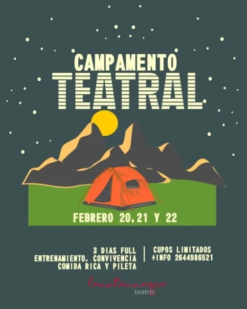 Campamento Teatral - Evento en San Juan