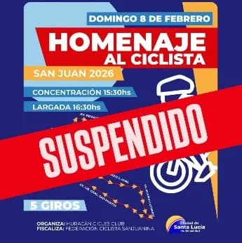 Suspendido > Homenaje al Ciclista