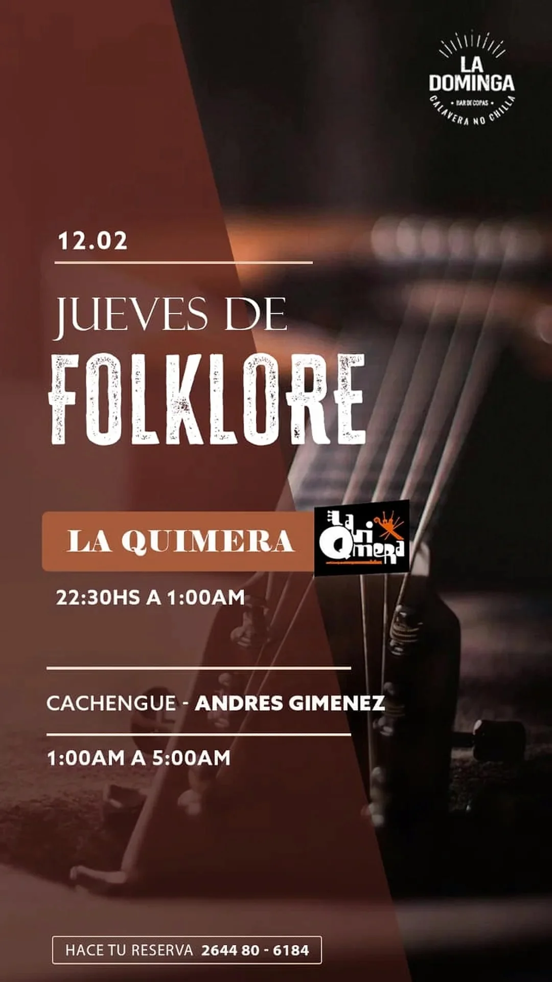 Jueves de Folklore - La Quimera - Evento en San Juan