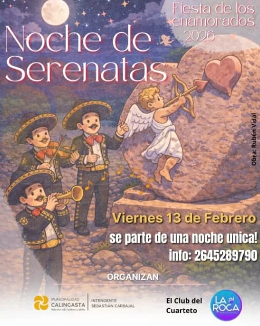 Noche de Serenatas - Fiesta de los Enamorados 2026 - Evento en San Juan