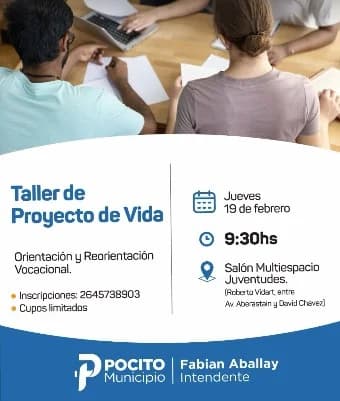 Taller de Proyecto de Vida - Evento en San Juan