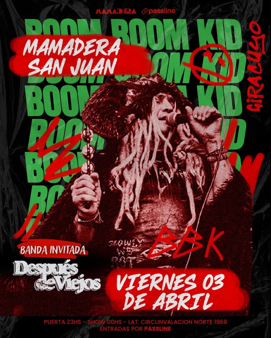 Boom Boom Kid - Evento en San Juan