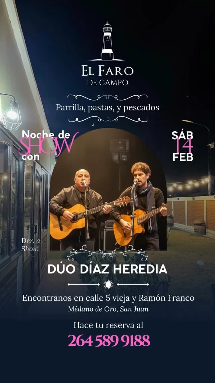 Duo Diaz Heredia - Evento en San Juan