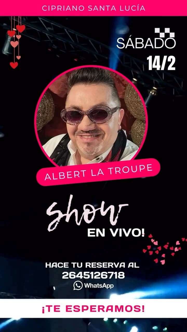 Albert La Troupe - Evento en San Juan