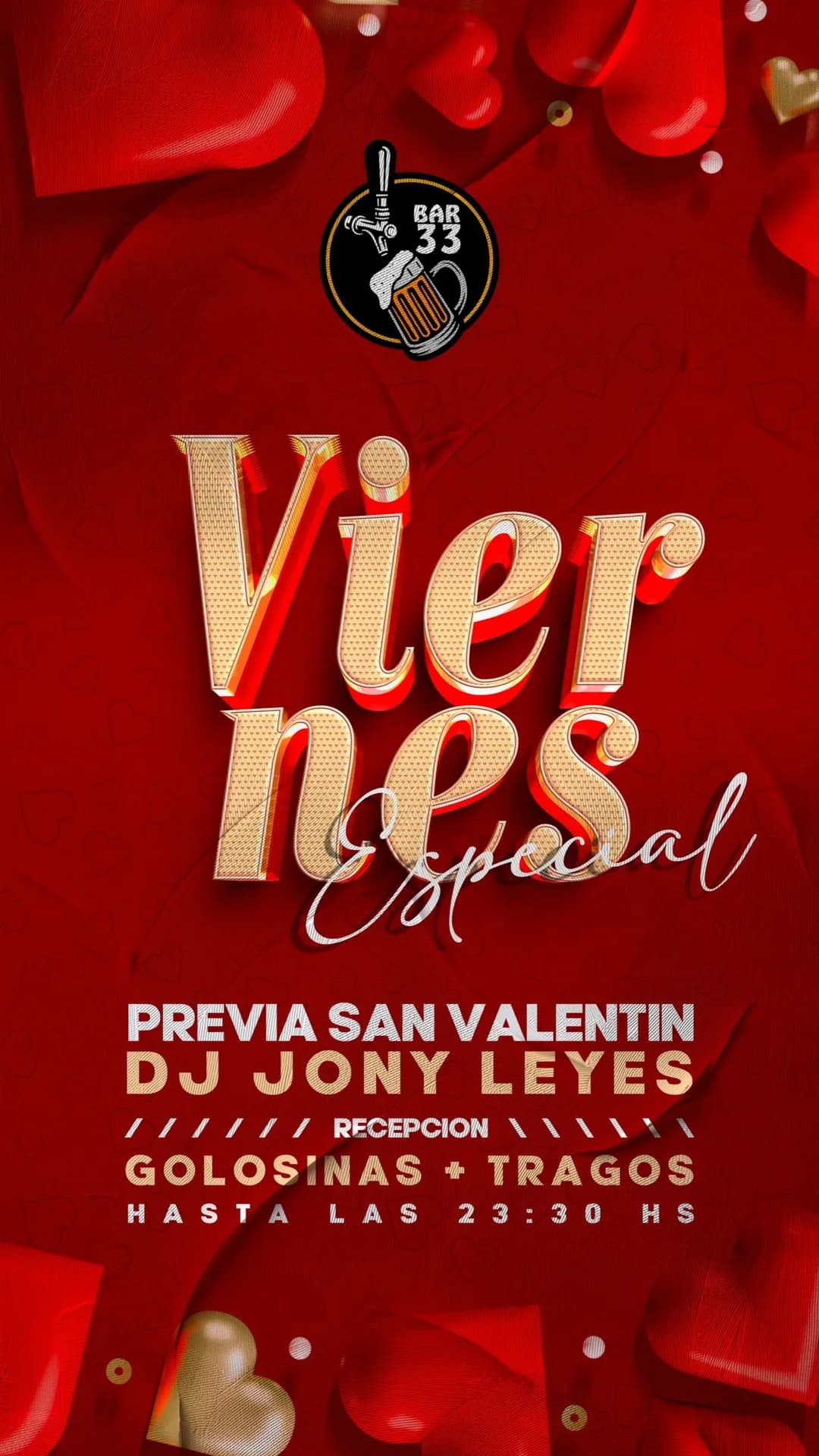 Previa San Valentin - Jony Leyes Dj Set - Evento en San Juan