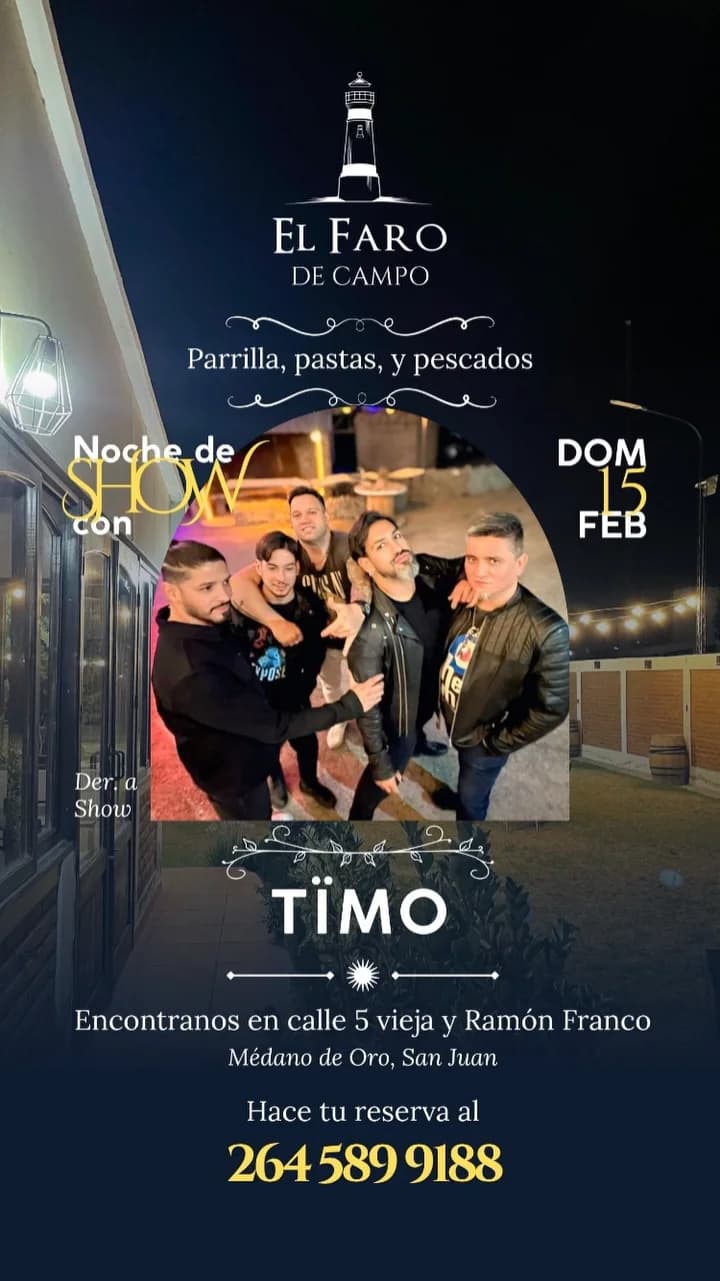 Timo - Evento en San Juan