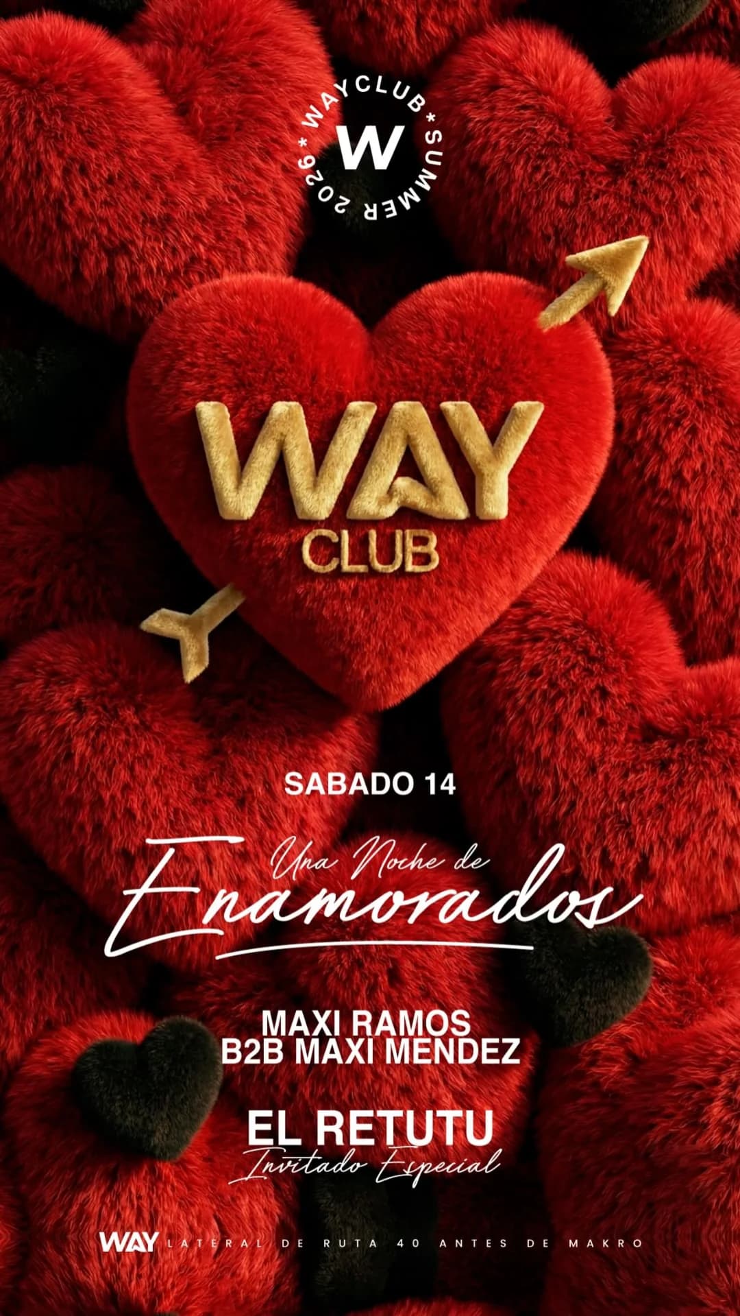 Una Noche de Enamorados - El Retutu - Evento en San Juan
