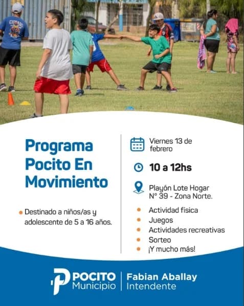 Programa Pocito en Movimiento - Evento en San Juan