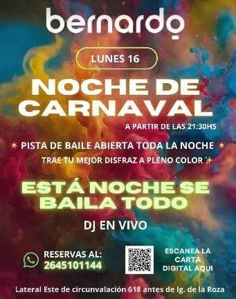 Noche de Carnaval - Evento en San Juan