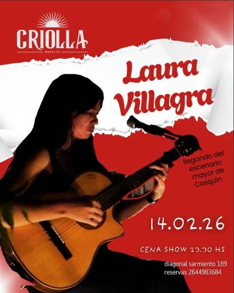 Laura Villagra - Evento en San Juan