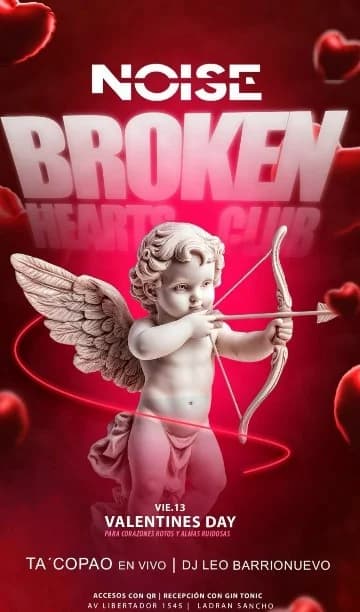 Broken Hearts Club - Ta´ Copao - Evento en San Juan