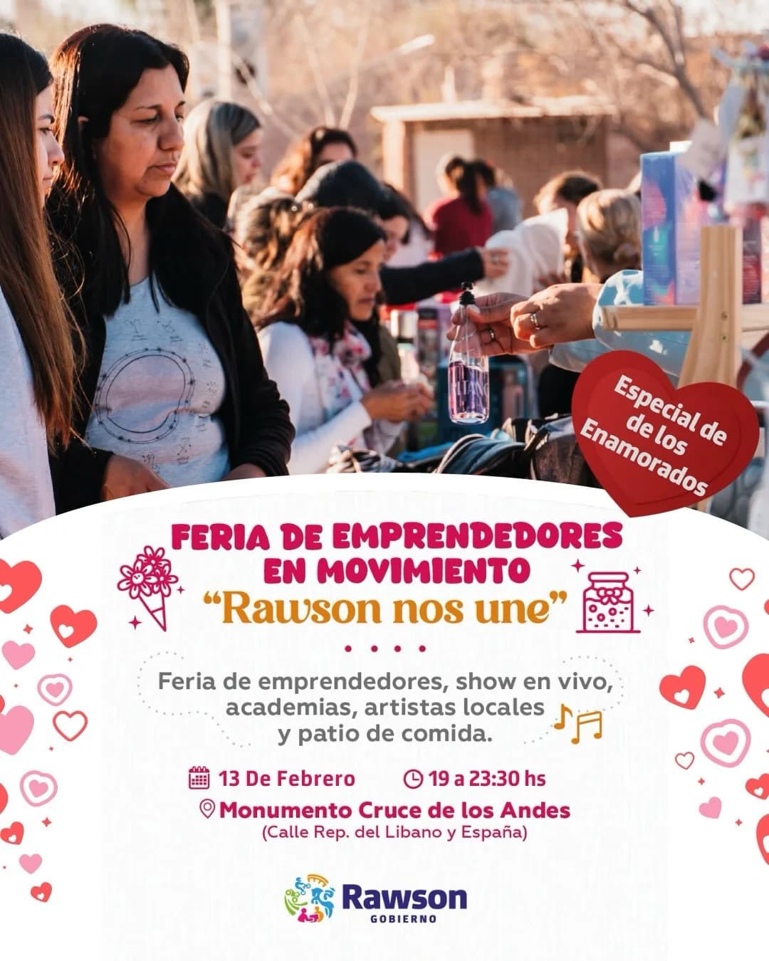 Feria de Emprendedores en Movimiento "Rawson nos Une" - Evento en San Juan