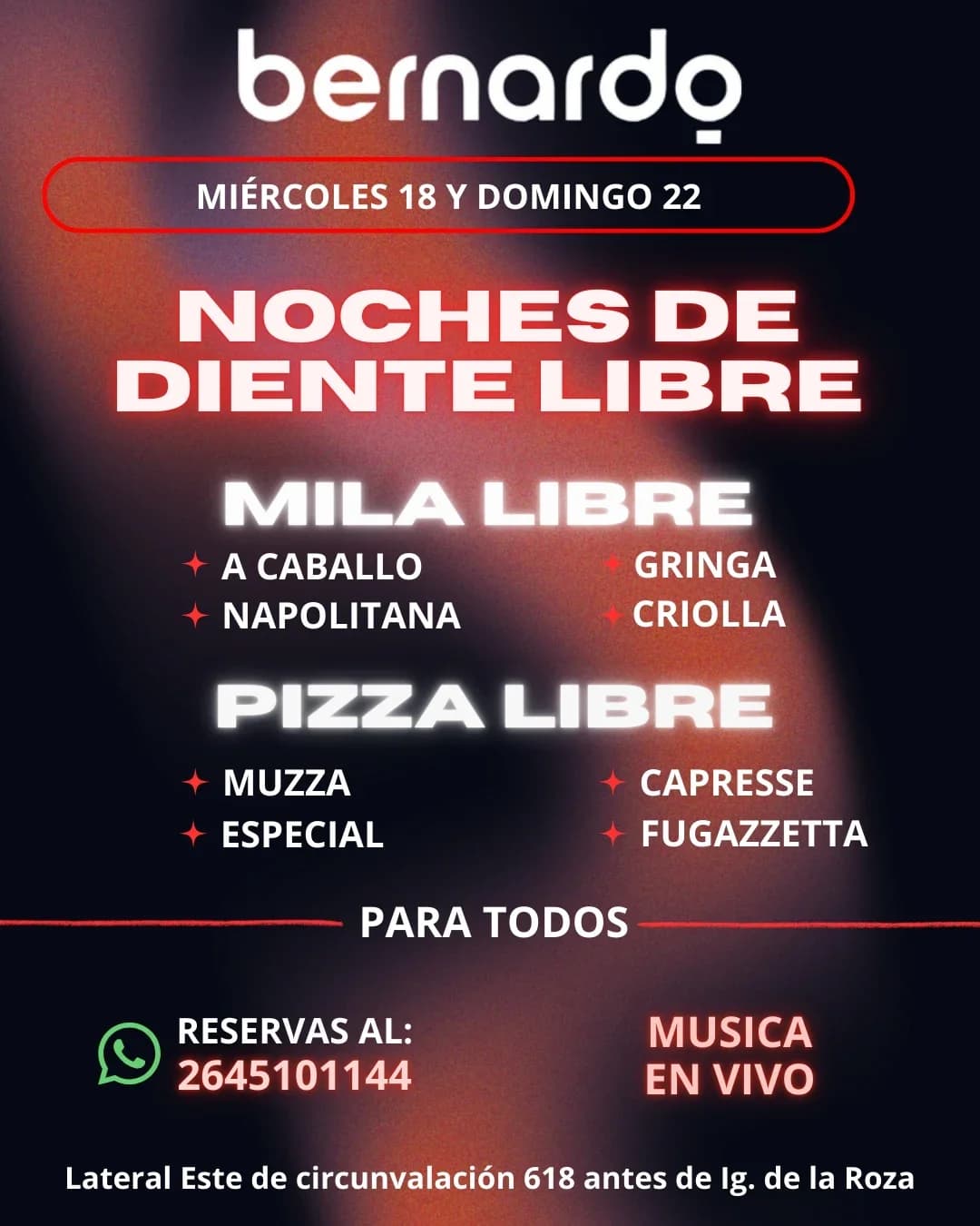 Noches de Diente Libre - Evento en San Juan