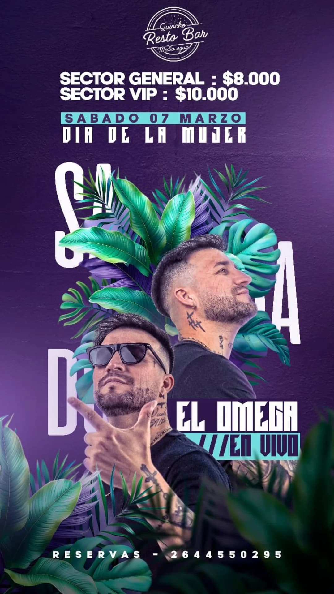 Dia de la Mujer - Omega - Evento en San Juan