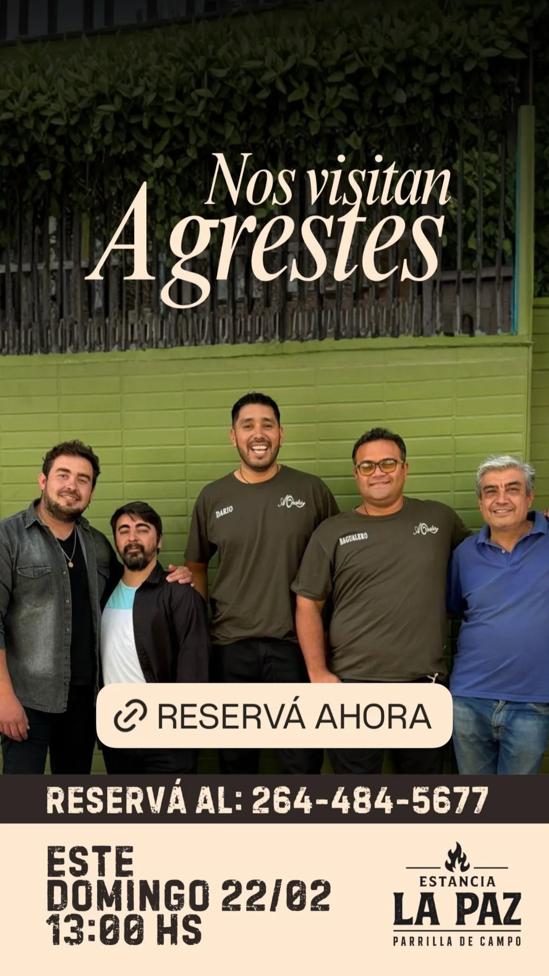 Agrestes - Evento en San Juan