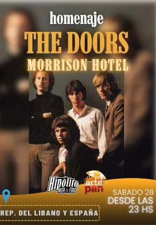 Morrison Hotel - Homenaje The Doors - Evento en San Juan