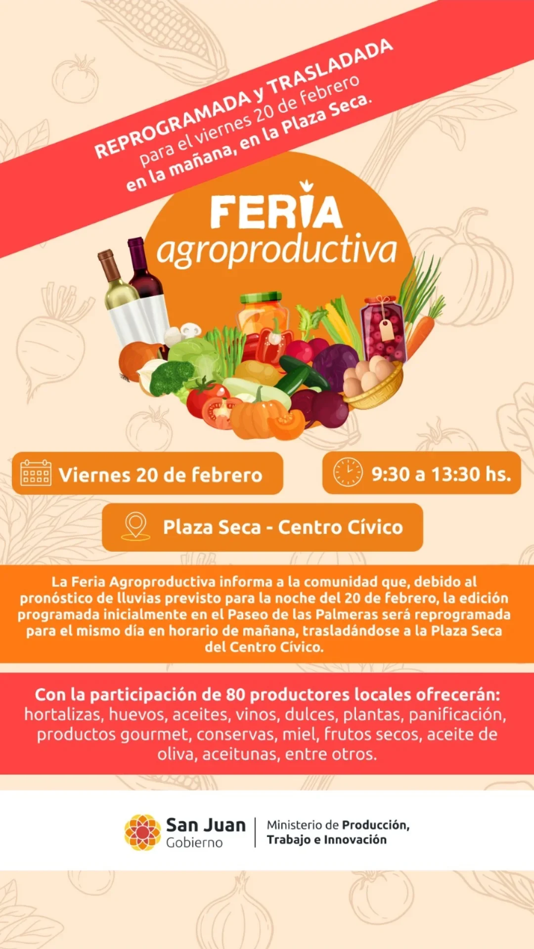 Feria Agroproductiva - Evento en San Juan
