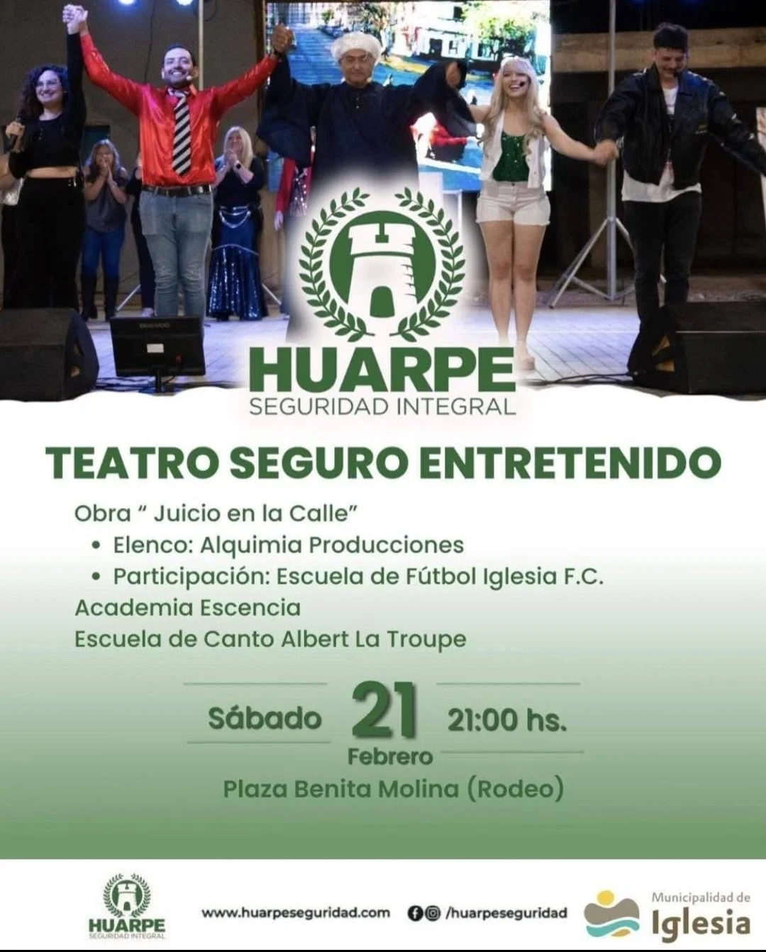 Teatro Seguro Entretenido: "Juicio en la Calle" - Evento en San Juan
