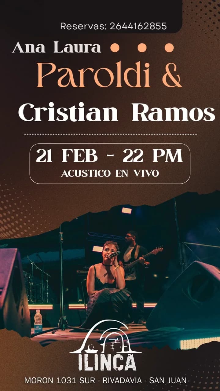 Ana Laura Paroldi & Cristian Ramos - Evento en San Juan